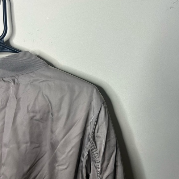 The Group Babaton Bomber Jacket Fill Zip Silver - Picture 13 of 16